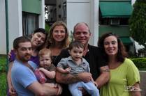 Na casa da Ale, Foguinho e Olivia, recebendo visitas! (em Porto Alegre, no Rio Grande do Sul